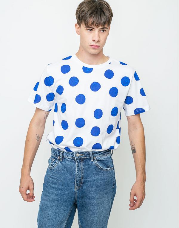 Triko Dedicated Big Dots White