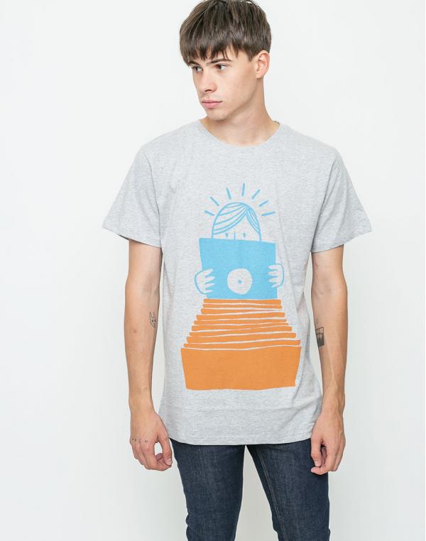 Triko Dedicated Crate Digger Grey Melange
