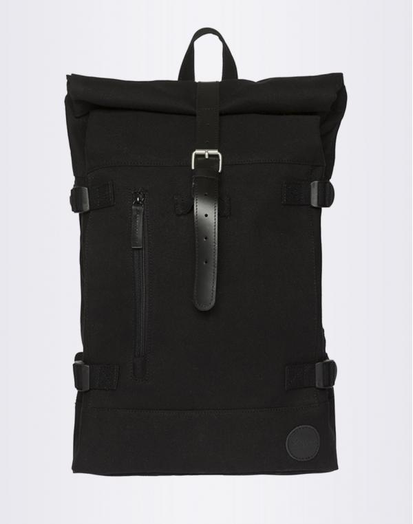 Enter Hiker Roll Top Black/Natural Leather