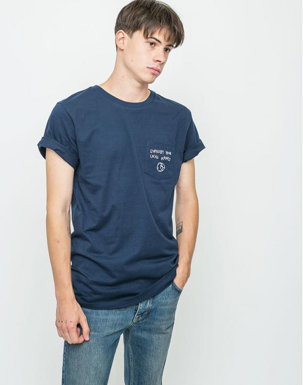 Dedicated Pocket Local Planet Navy L