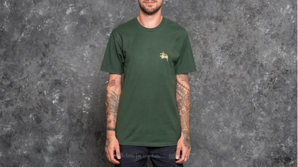 Stüssy Basic Tee Dark Forest
