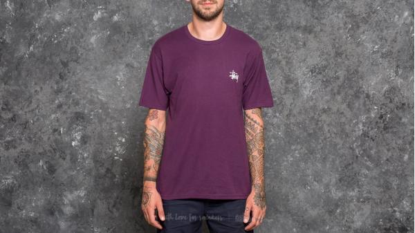 Stüssy Basic Tee Grape