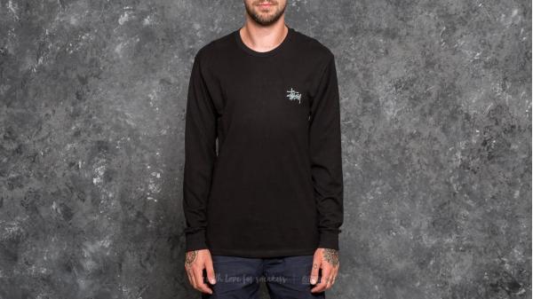 Stüssy Basic Longsleeve Tee Black
