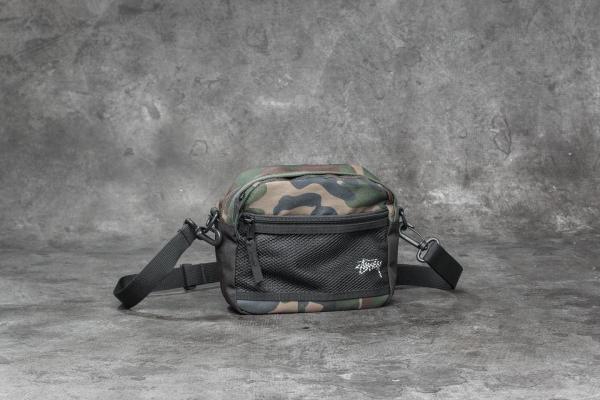 Stüssy Stock Pouch Woodland Camo