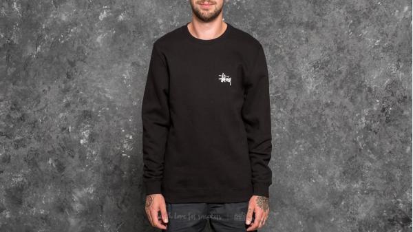 Stüssy Basic Crew Black