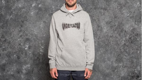Undefeated Blur Hood Grey Heather