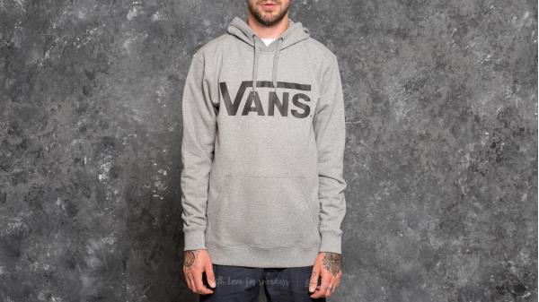 Vans Classic Pullover Hoodie Concrete Heather-Black
