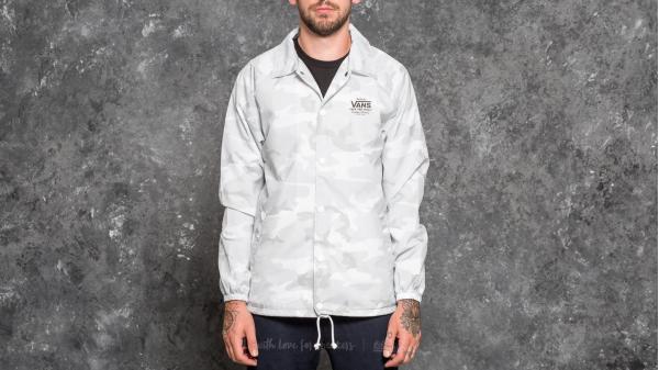 Vans Torrey Coach Jacket White Camo