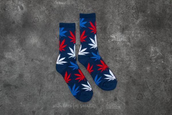 HUF USA Plantlife Socks Navy
