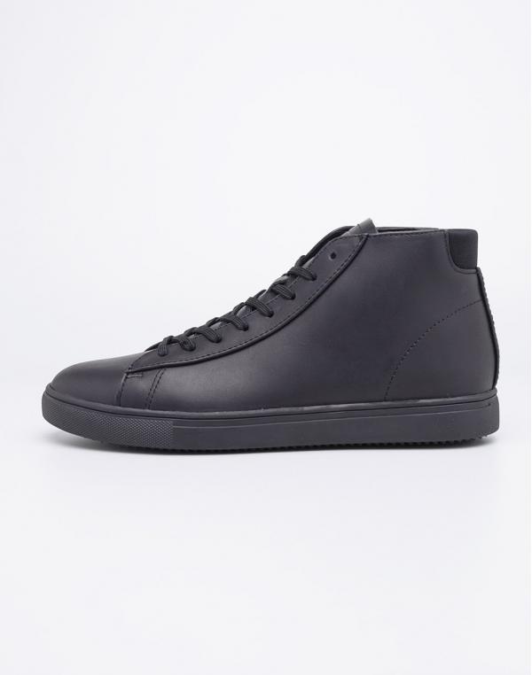 Clae Bradley Mid Black Leather 41