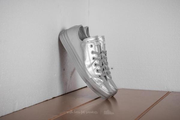 Converse Chuck Taylor All Star Ox Silver/ Silver/ Silver