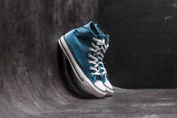 Converse Chuck Taylor All Star Hi Teal/ White/ White