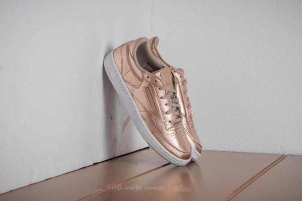Reebok Club C 85 Melted Metal Pearl Met-Peach/ White